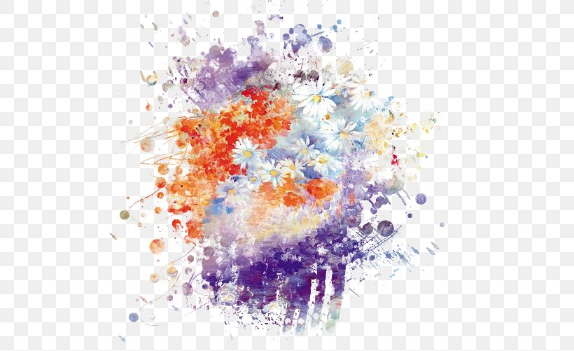 Download Painting, PNG, 509x501px, Painting, Acrylic Paint, Art, Flower, Ink Download Free