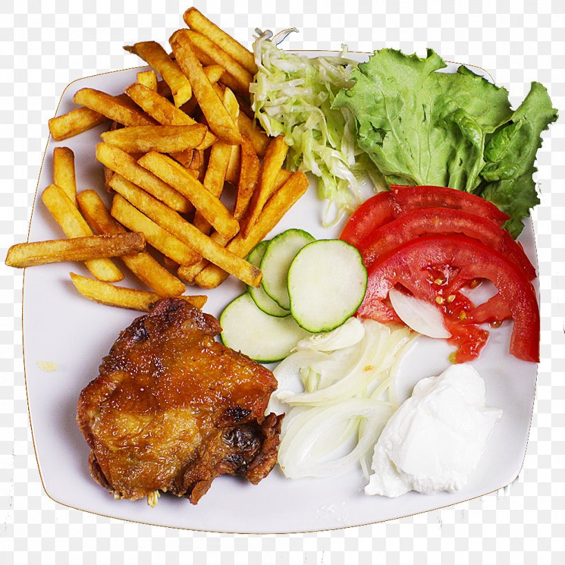 French Fries Chicken And Chips Chicken As Food Lunch Pizza, PNG, 1000x1000px, French Fries, American Food, Breakfast, Chicken And Chips, Chicken As Food Download Free