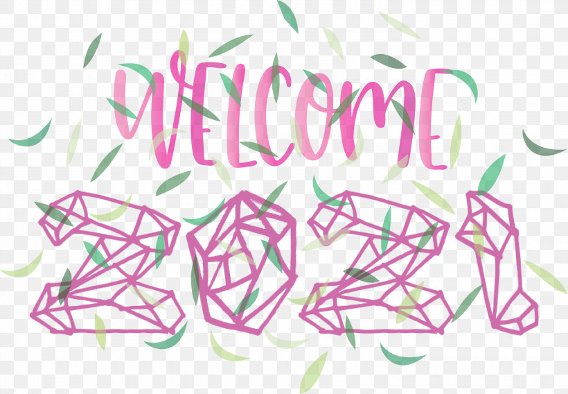 Welcome 2021 Year 2021 Year 2021 New Year, PNG, 3000x2079px, 2021 New Year, 2021 Year, Welcome 2021 Year, Biology, Leaf Download Free