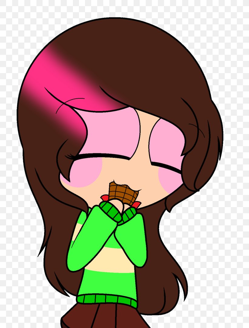 Chocolate Eating Candy Empanadilla Undertale, PNG, 741x1077px, Watercolor, Cartoon, Flower, Frame, Heart Download Free