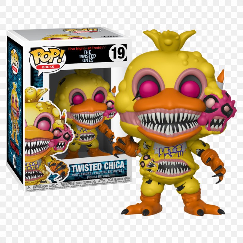 Five Nights At Freddy's: The Twisted Ones Five Nights At Freddy's: Sister Location Funko Collectable Action & Toy Figures, PNG, 1000x1000px, Funko, Action Figure, Action Toy Figures, Collectable, Designer Toy Download Free