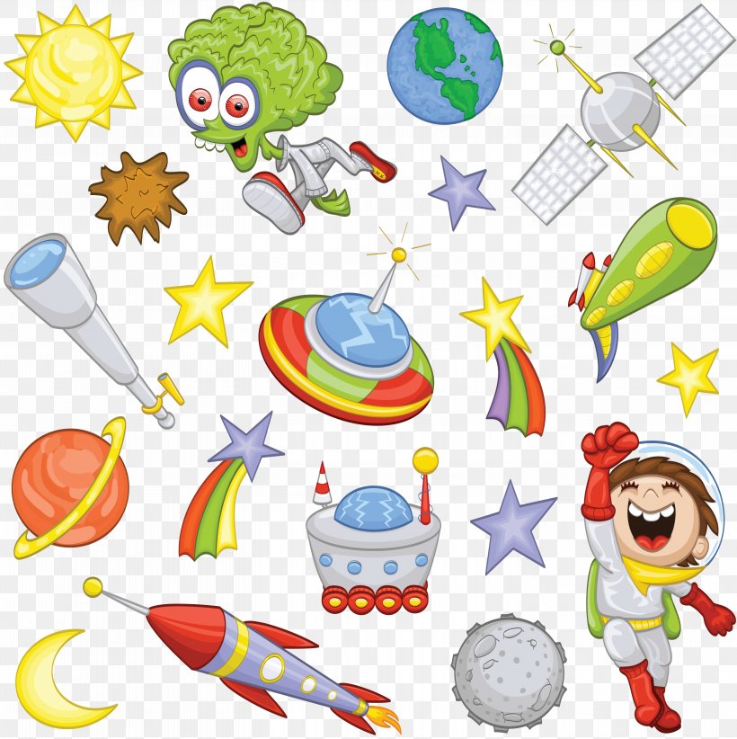 Outer Space Royalty-free, PNG, 5854x5870px, Outer Space, Animal Figure, Area, Artwork, Astronaut Download Free