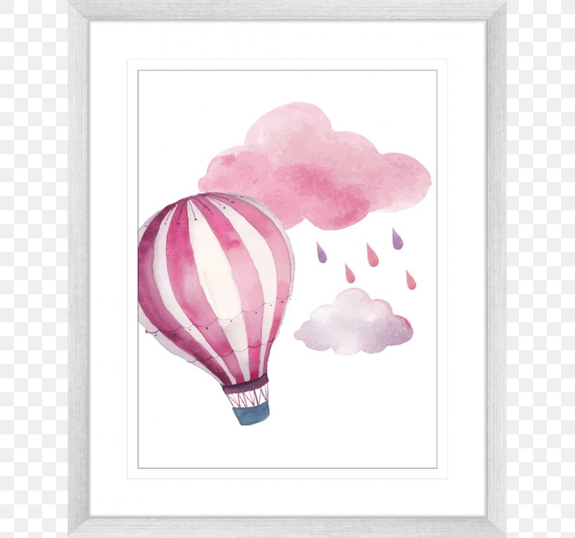 Watercolor Painting Drawing Hot Air Balloon, PNG, 768x768px, Watercolor Painting, Art, Balloon, Color, Drawing Download Free