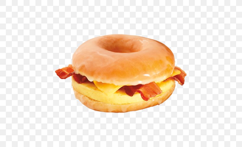 Breakfast Sandwich Donuts Bagel Cheeseburger Ham And Cheese Sandwich, PNG, 500x500px, Breakfast Sandwich, American Food, Bagel, Baked Goods, Breakfast Download Free