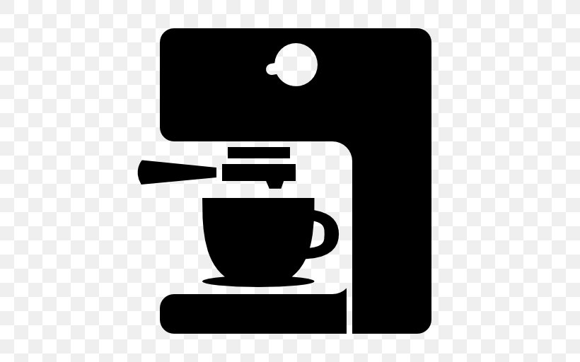 Coffeemaker Cafe Arabic Coffee Espresso, PNG, 512x512px, Coffee, Arabic Coffee, Black And White, Cafe, Coffee Cup Download Free
