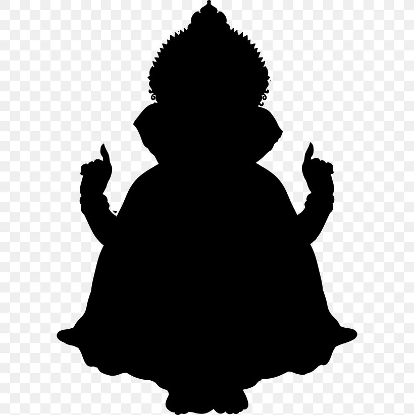 Ganesha Drawing, PNG, 600x823px, Silhouette, Bhagwan Shri Hanumanji, Blackandwhite, Cartoon, Drawing Download Free