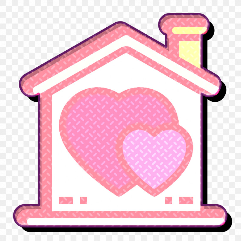 Home Icon Heart Icon Shelter Icon, PNG, 1090x1090px, Home Icon, Heart Icon, Pink, Shelter Icon Download Free