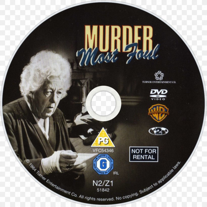Miss Marple DVD STXE6FIN GR EUR Murder Label.m, PNG, 1000x1000px, Miss Marple, Compact Disc, Dvd, Label, Labelm Download Free