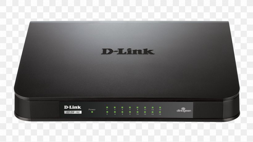 Network Switch D-Link GO-SW-16G Gigabit Ethernet D-Link DGS 1016A, PNG, 1664x936px, Network Switch, Audio Receiver, Dlink, Dlink Dgs 105, Electronic Device Download Free