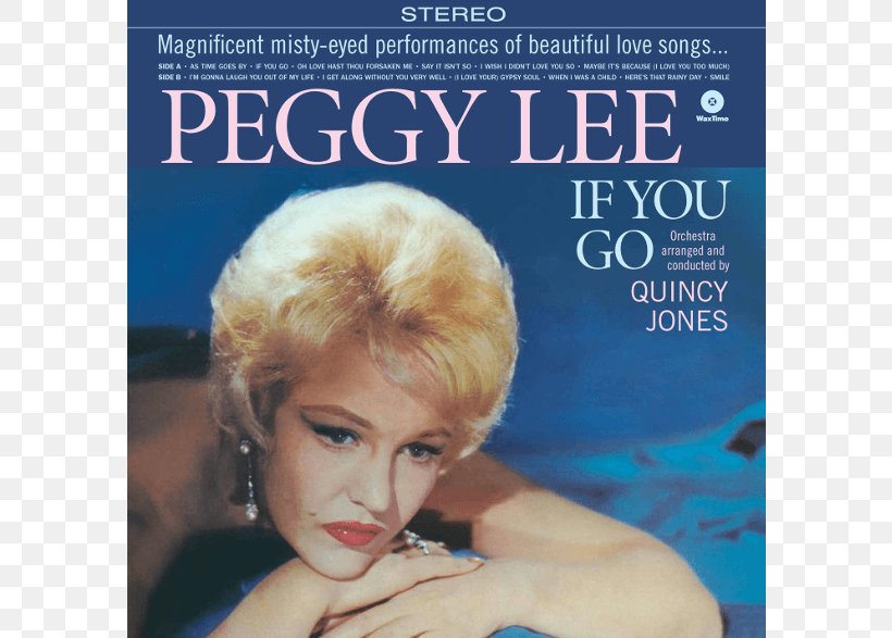 Peggy Lee If You Go Phonograph Record LP Record Album Cover, PNG, 786x587px, Phonograph Record, Album, Album Cover, Artist, Blond Download Free