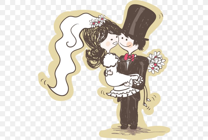 Wedding Invitation Wedding Ring Bridegroom Marriage, PNG, 522x554px, Wedding Invitation, Art, Bride, Bridegroom, Cartoon Download Free