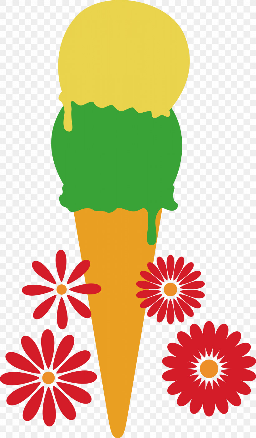 Ice Cream, PNG, 1757x3000px, Ice Cream, Blossom, Flower, Logo, Ornamental Plant Download Free