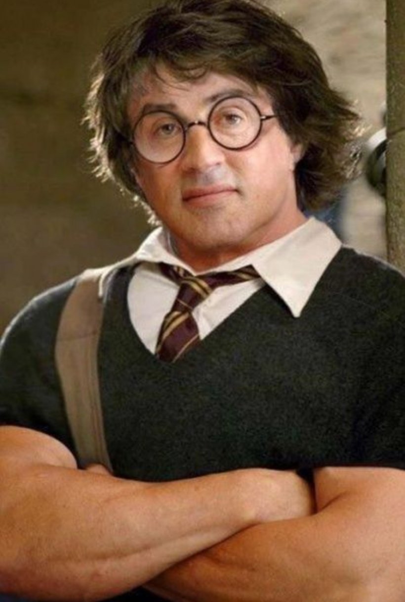 Sylvester Stallone Rocky Harry Potter Film, PNG, 1439x2139px, Sylvester Stallone, Chin, Eyewear, Film, Glasses Download Free
