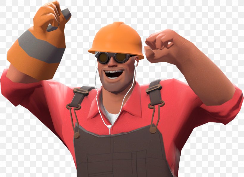 Team Fortress 2 Loadout Video Game Valve Corporation, PNG, 954x690px, Team Fortress 2, Apple Earbuds, Cap, Engineer, Eyewear Download Free
