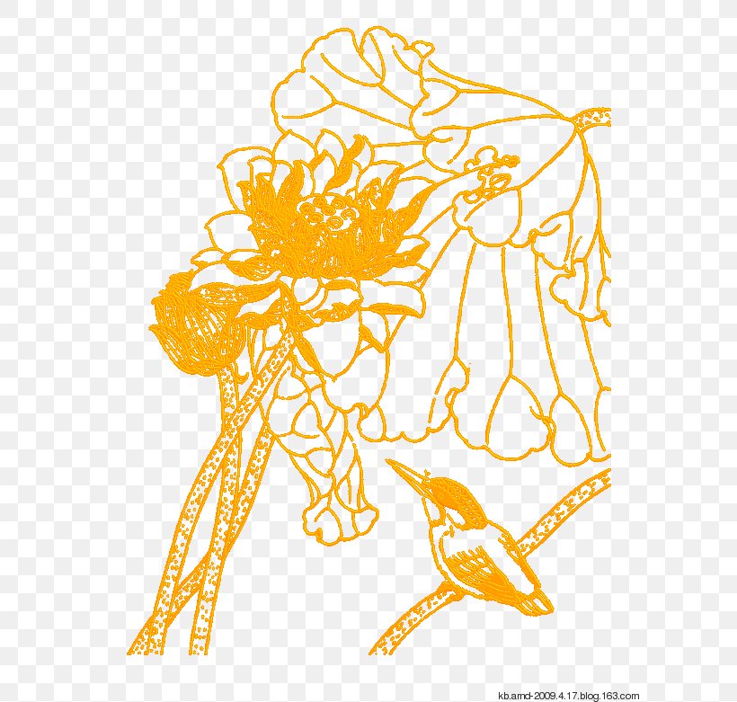 Motif Gongbi Image Painting, PNG, 613x781px, Motif, Area, Art, Birdandflower Painting, Black And White Download Free