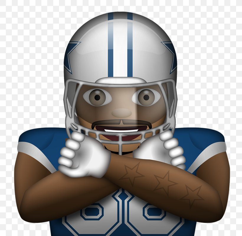 NFL Dallas Cowboys 2017 Philadelphia Eagles Season Emoji, PNG, 800x800px, Nfl, American Football, Dallas Cowboys, Dez Bryant, Emoji Download Free