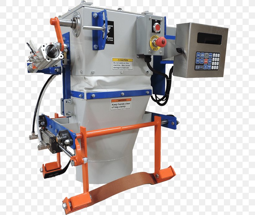 Flexible Intermediate Bulk Container Machine Filler Packaging And Labeling Bag, PNG, 650x691px, Machine, Agricultural Machinery, Bag, Excavator, Filler Download Free