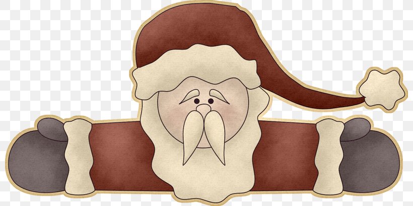 Santa Claus Christmas Illustration, PNG, 800x409px, Watercolor, Cartoon, Flower, Frame, Heart Download Free