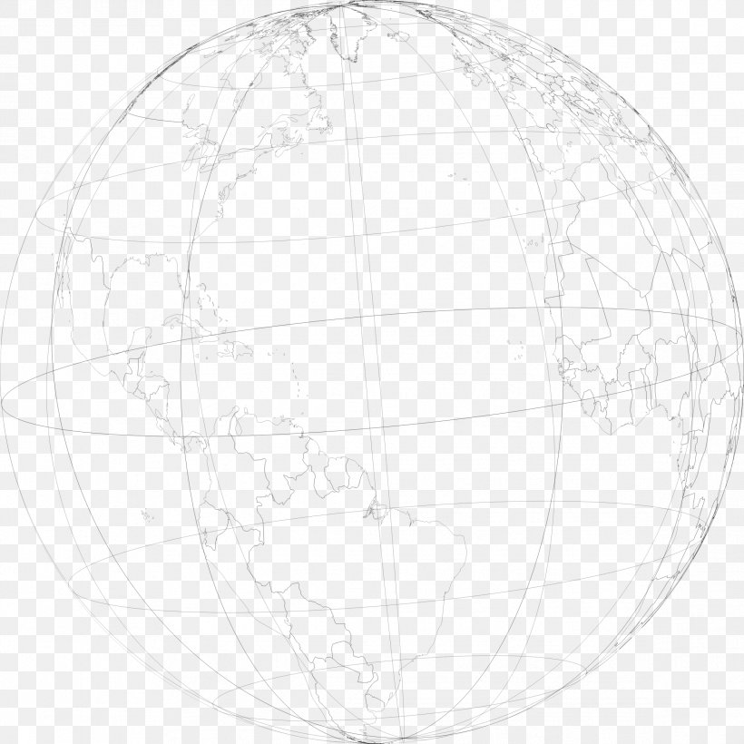 Circle Sphere Line, PNG, 2336x2336px, Sphere, Black, Black And White Download Free