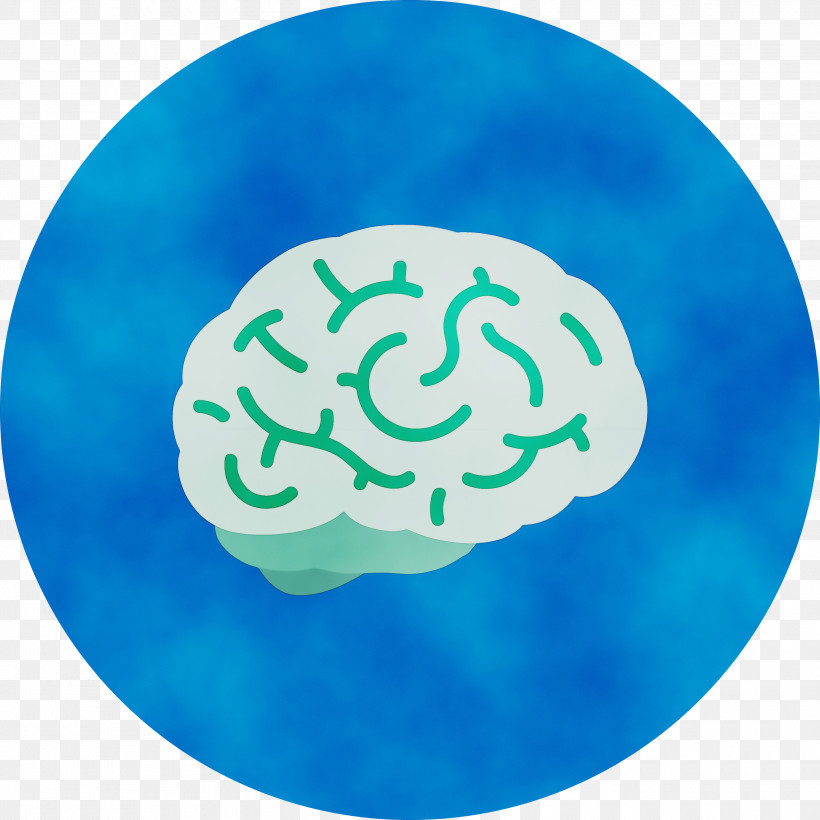 Green Circle Turquoise Brain Microsoft Azure, PNG, 3000x3000px, Brain, Analytic Trigonometry And Conic Sections, Circle, Green, Mathematics Download Free