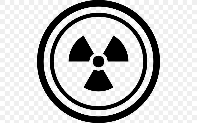 Hazard Symbol Radiation Biological Hazard Radioactive Decay, PNG, 512x512px, Hazard Symbol, Area, Biological Hazard, Black And White, Brand Download Free