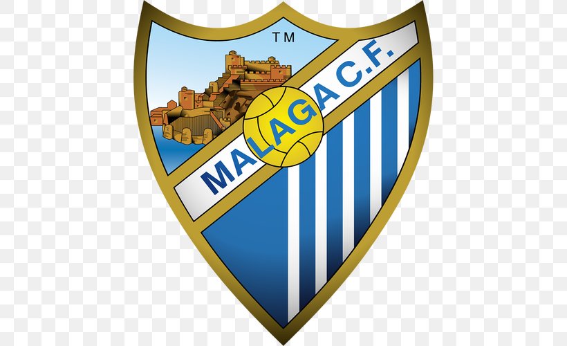 Málaga CF La Liga Getafe CF FC Barcelona, PNG, 500x500px, Malaga, Badge, Brand, Copa Del Rey, Emblem Download Free