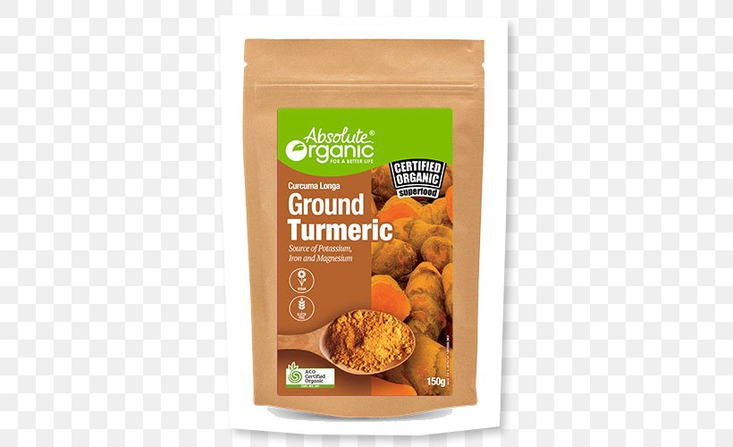Organic Food Vegetarian Cuisine Ingredient Turmeric, PNG, 500x500px, Organic Food, Broth, Flavor, Food, Glutenfree Diet Download Free