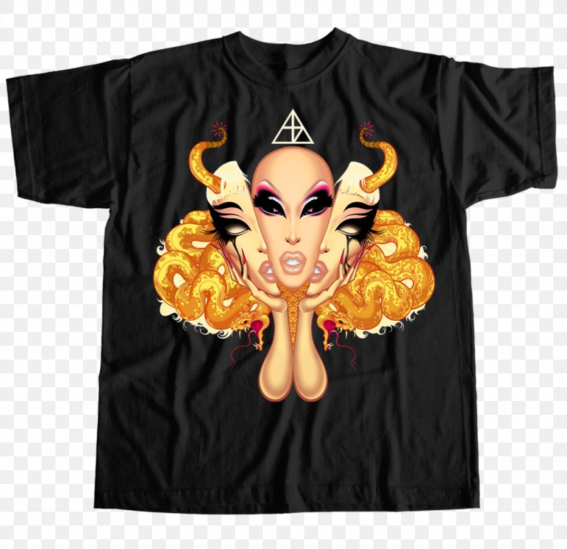 Printed T-shirt RuPaul's Drag Race All Stars, PNG, 1024x992px, Tshirt, Alaska Thunderfuck, Black, Bluza, Clothing Download Free