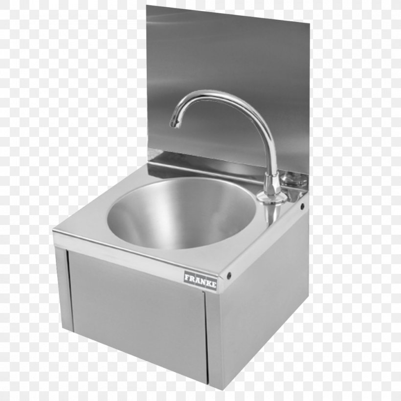 Sink Stainless Steel Hand Washing Tap, PNG, 1000x1000px, Sink, Bathroom Sink, Brushed Metal, Catering, Franke Download Free
