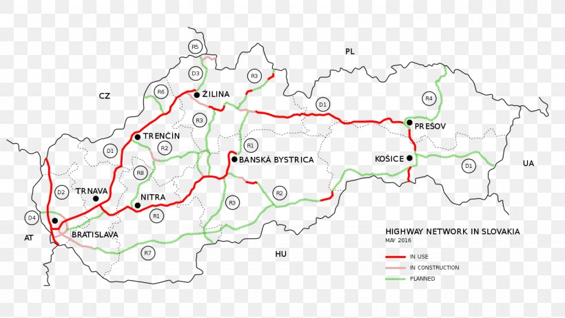 Slovakia Road Controlled-access Highway Two-lane Expressway Highways In Poland, PNG, 1280x722px, Slovakia, Area, Controlledaccess Highway, Diagram, Highway Download Free