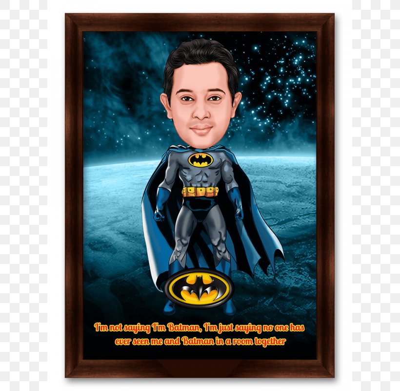 Batman Caricature Gift Birthday Anniversary, PNG, 800x800px, Batman, Action Figure, Anniversary, Birthday, Boyfriend Download Free