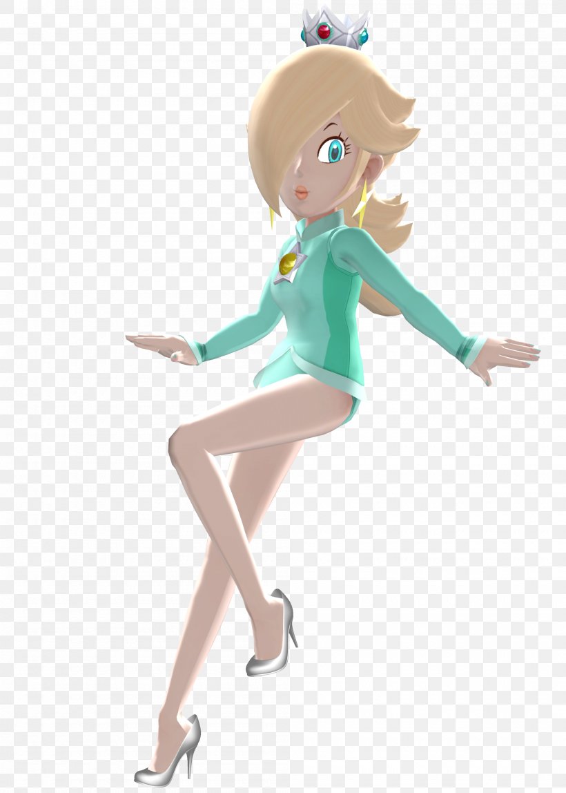 Rosalina Mario High-heeled Shoe Bodysuits & Unitards, PNG, 2000x2800px, Watercolor, Cartoon, Flower, Frame, Heart Download Free