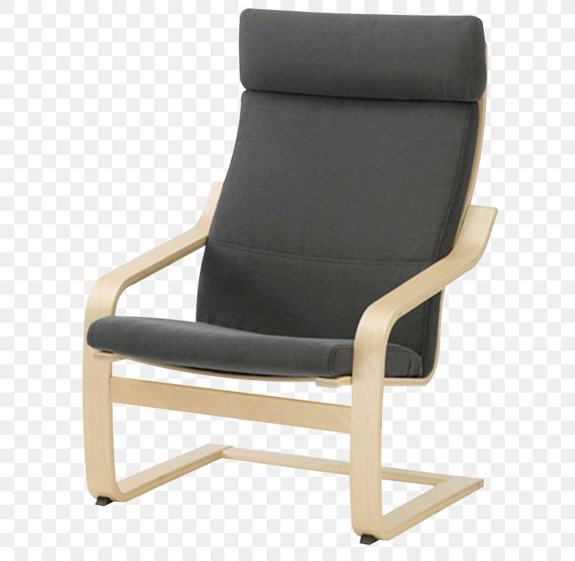 Ikea POANG Armchair Ikea POANG Armchair Rocking Chairs Cushion, PNG, 800x800px, Chair, Armrest, Car Seat Cover, Comfort, Couch Download Free