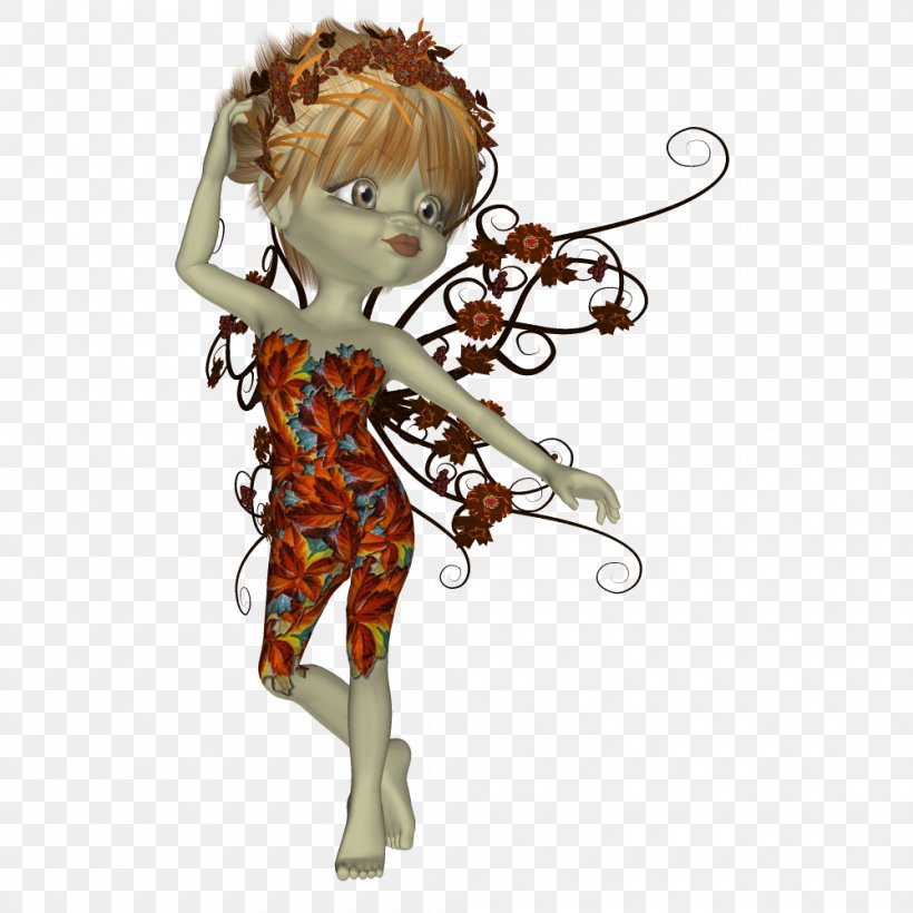 Fairy Elf, PNG, 1000x1000px, Fairy, Art, Autumn, Biscuits, Cartoon Download Free
