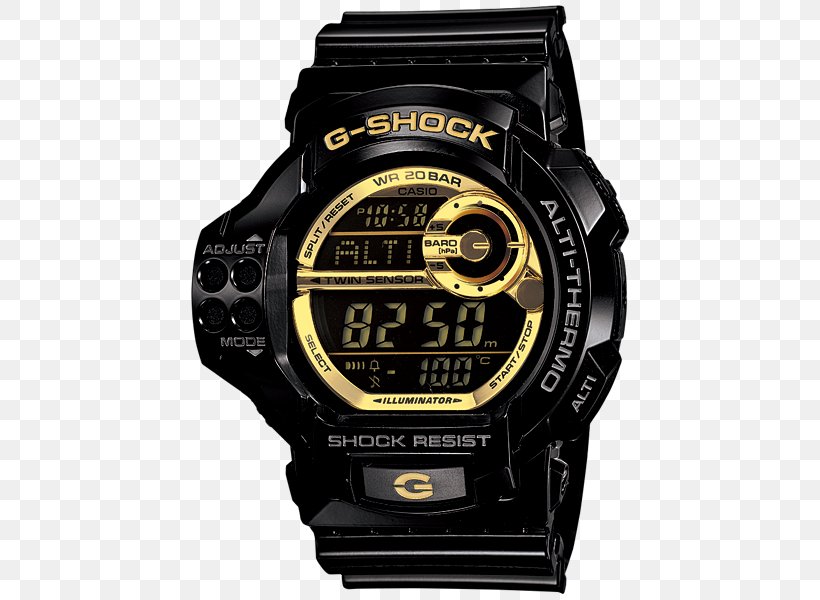 G-Shock Watch Casio Gold Water Resistant Mark, PNG, 500x600px, Gshock, Brand, Casio, Color, Ecodrive Download Free