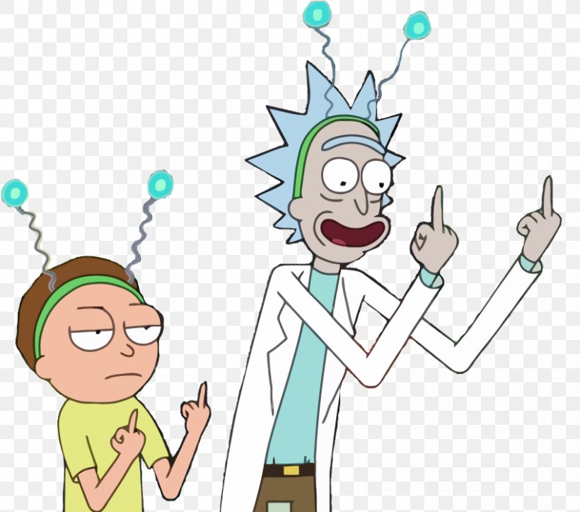 Rick And Morty, PNG, 849x749px, Rick And Morty, Adult Swim, Animation, Cartoon, Decal Download Free