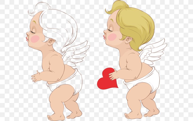 Angel Painting Clip Art, PNG, 600x517px, Watercolor, Cartoon, Flower, Frame, Heart Download Free