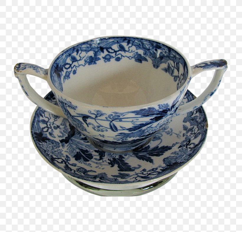 Coffee Cup Saucer Porcelain Trembleuse, PNG, 785x785px, 19th Century, Coffee Cup, Blue, Blue And White Porcelain, Blue And White Pottery Download Free