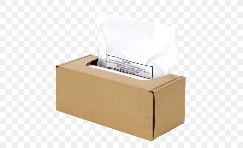 Paper Shredder Fellowes Brands Bin Bag Waste, PNG, 500x500px, Paper, Bag, Bin Bag, Box, Carton Download Free