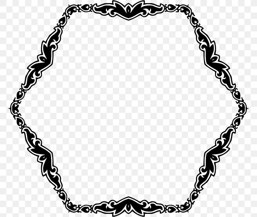 Art Deco Picture Frames Ornament Clip Art, PNG, 766x692px, Art Deco, Art, Art Nouveau, Black And White, Body Jewelry Download Free