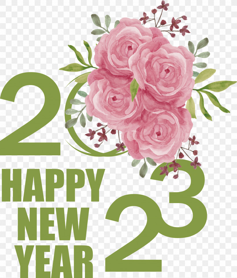 New Year Card, PNG, 3475x4075px, Greeting Card, Birthday, Floral Design, Flower Bouquet, Greeting Download Free