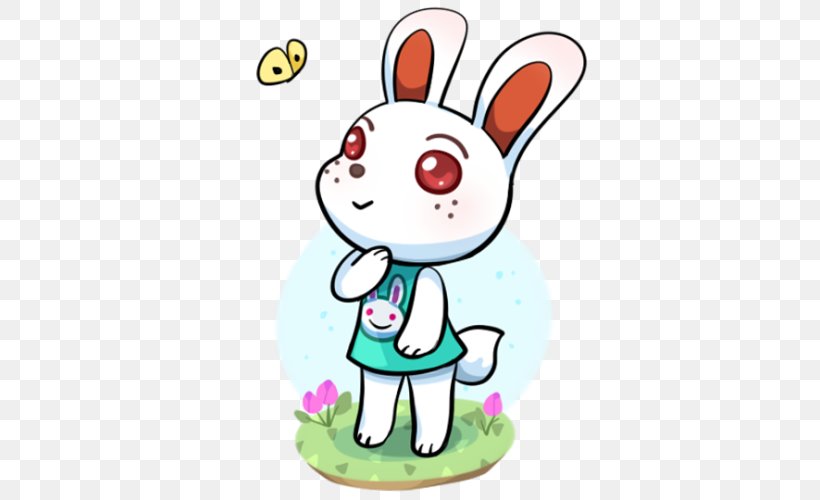 Animal Crossing: New Leaf Rabbit Tumblr Clip Art, PNG, 500x500px, Animal Crossing New Leaf, Animal Crossing, Animal Figure, Art, Artwork Download Free