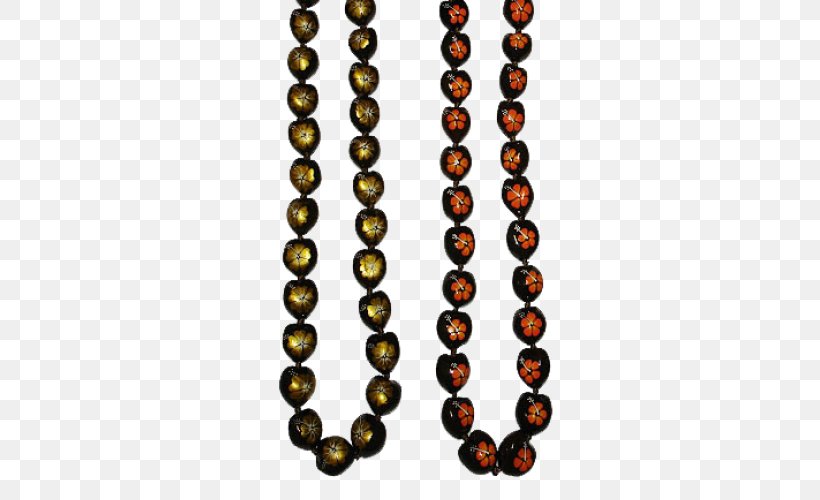 Bead Lei Candlenut Necklace Jewellery, PNG, 500x500px, Bead, Amber, Art, Body Jewelry, Candlenut Download Free