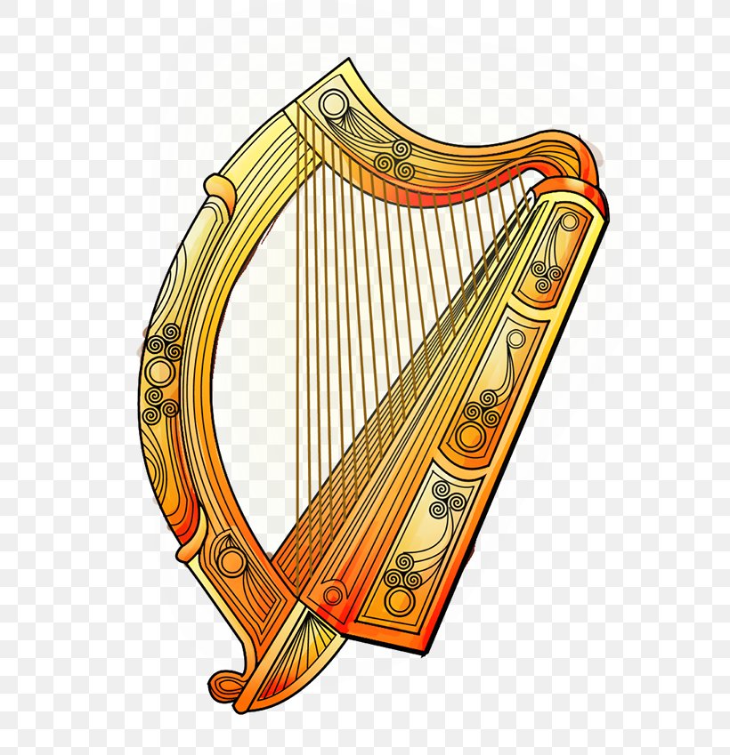 Celtic Harp Konghou Lyre Musical Instruments, PNG, 600x849px, Watercolor, Cartoon, Flower, Frame, Heart Download Free