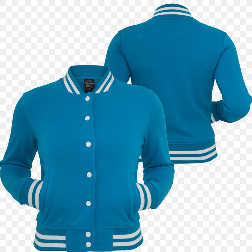 Hoodie T-shirt Jacket Sweatjacke Letterman, PNG, 1500x1500px, Hoodie, Active Shirt, Aqua, Azure, Blouson Download Free