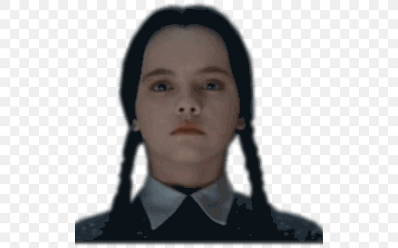 Wednesday Addams The Addams Family Charles Addams Sticker Telegram, PNG, 512x512px, Wednesday Addams, Addams Family, Brooklyn Ninenine, Charles Addams, Chin Download Free