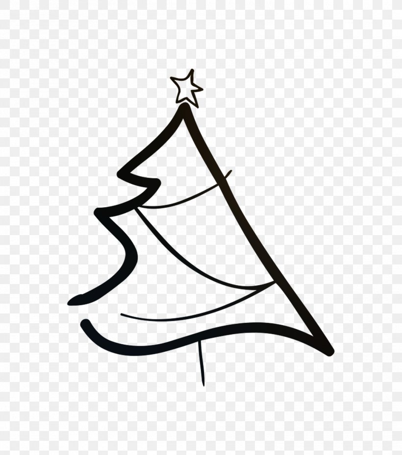 Christmas Tree Line Triangle Christmas Day, PNG, 1500x1700px, Christmas Tree, Blackandwhite, Christmas Day, Christmas Decoration, Coloring Book Download Free