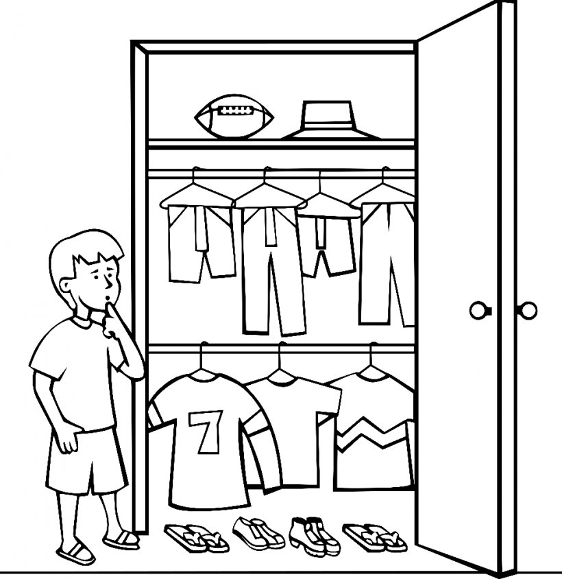Closet Armoires & Wardrobes Clip Art, PNG, 979x1008px, Closet, Area, Armoires Wardrobes, Art, Bedroom Download Free