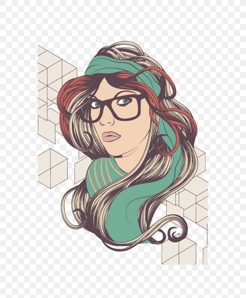 Hipster Drawing Illustration, PNG, 567x992px, Watercolor, Cartoon, Flower, Frame, Heart Download Free