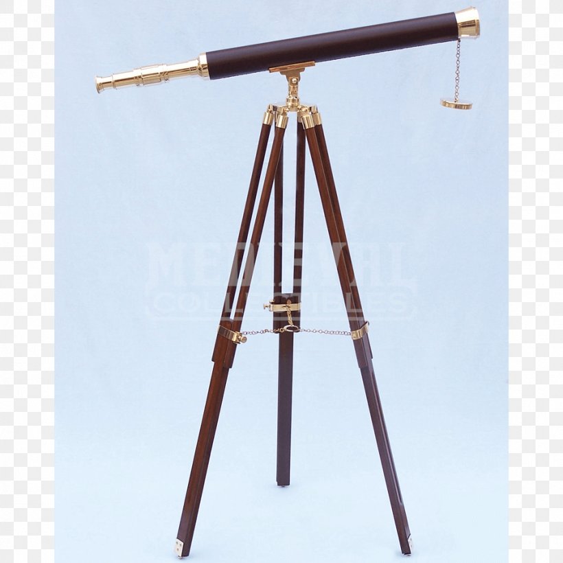 Telescope Floor Tripod Brass Metal, PNG, 952x952px, Telescope, Brass, Floor, Handicraft, Leather Download Free